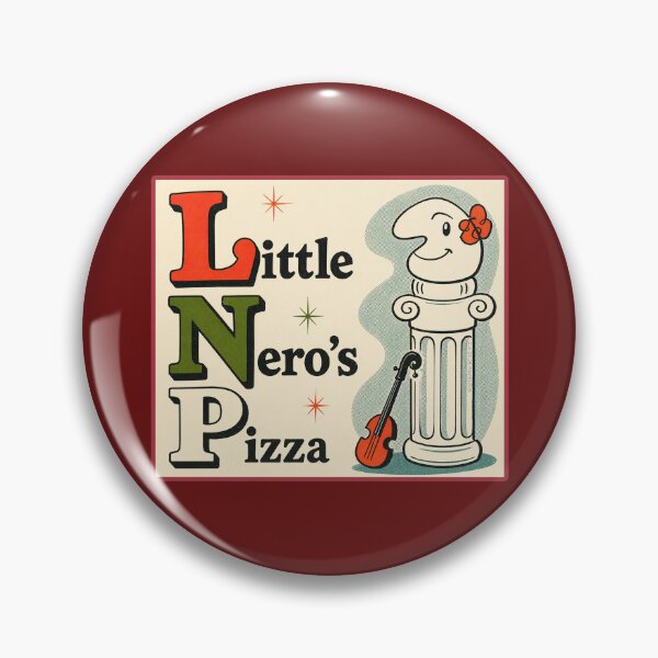 Item preview, Little Nero's Pizza Retro designed and sold by Normbot2000.