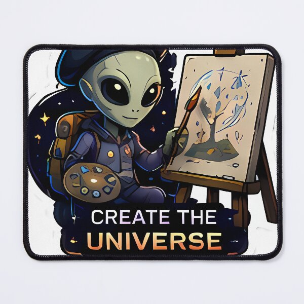 Item preview, Create the Universe 2026 — Alien Artist designed and sold by ikramandco.