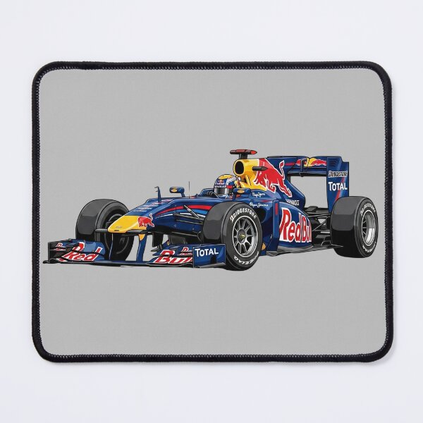 Item preview, 2009 Red Bull RB5 Sebastian Vettel Mark Webber F1 Racing Car Illustration designed and sold by Motorline44.