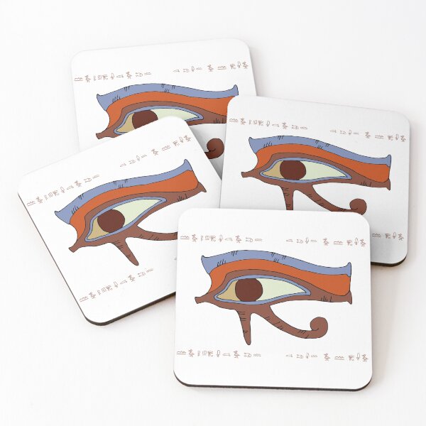 Item preview, Eye of Horus Art | Ancient Egyptian Protection | Pharaonic Eye Symbol designed and sold by GulfSignature.