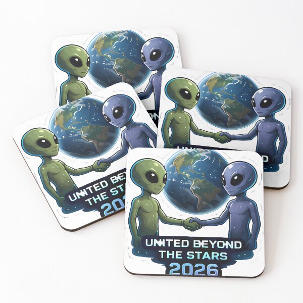Item preview, United Beyond the Stars 2026 — Alien Friendship designed and sold by ikramandco.
