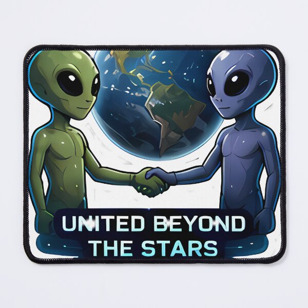 Item preview, United Beyond the Stars 2026 — Alien Friendship designed and sold by ikramandco.
