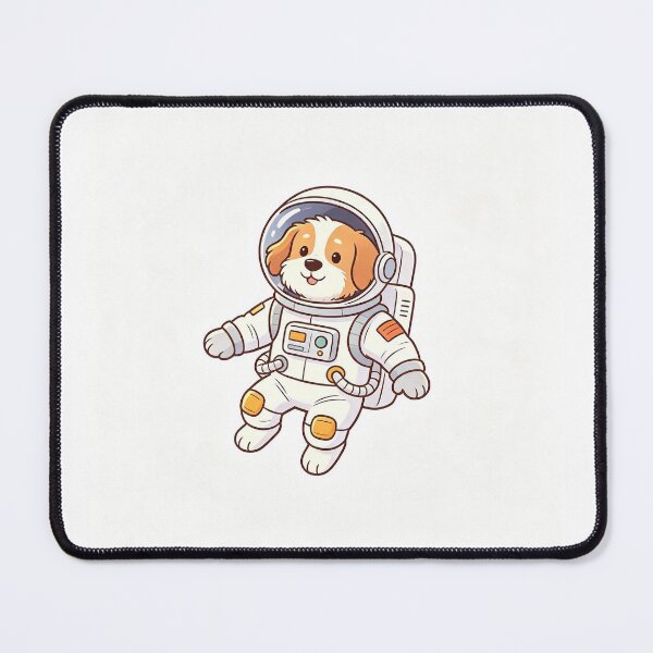 Item preview, astronaut dog designed and sold by mixoubraw.