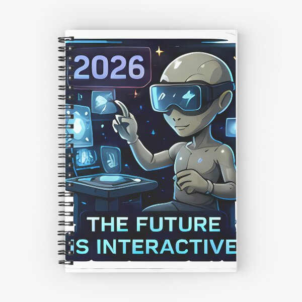Item preview, The Future Is Interactive 2026 — Alien VR designed and sold by ikramandco.