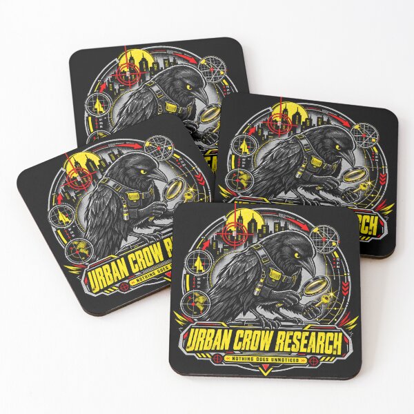 Item preview, Urban Crow Research Detective Bird Tech Graphic designed and sold by Ajdaprint.