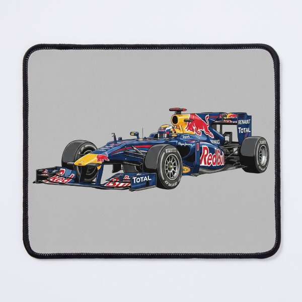 Item preview, 2010 Red Bull RB6 Sebastian Vettel World Champion F1 Racing Car Illustration designed and sold by Motorline44.