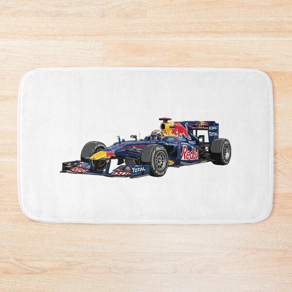 Item preview, 2010 Red Bull RB6 Sebastian Vettel World Champion F1 Racing Car Illustration designed and sold by Motorline44.