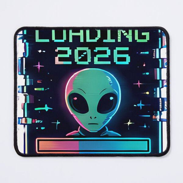 Item preview, Loading 2026 — Alien Future Screen designed and sold by ikramandco.