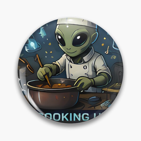 Item preview, Cooking Up the Future 2026 — Alien Chef designed and sold by ikramandco.