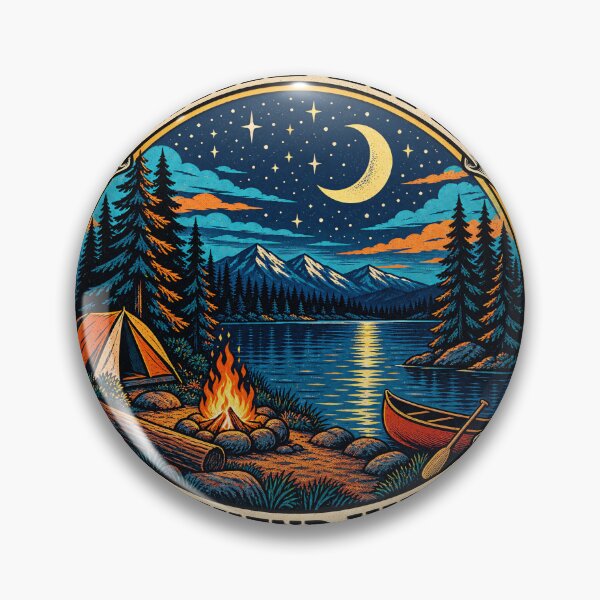 Item preview, Lake Life Vintage Camping Adventure designed and sold by urbinet.