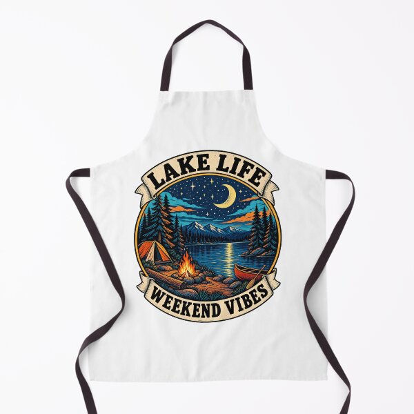 Item preview, Lake Life Vintage Camping Adventure designed and sold by urbinet.