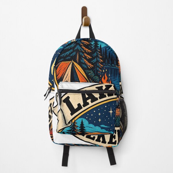 Item preview, Lake Life Vintage Camping Adventure designed and sold by urbinet.