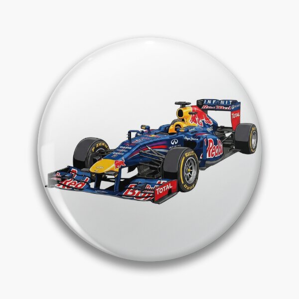 Item preview, 2011 Red Bull RB7 Sebastian Vettel World Champion F1 Racing Car Illustration designed and sold by Motorline44.