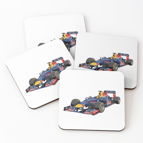 Item preview, 2011 Red Bull RB7 Sebastian Vettel World Champion F1 Racing Car Illustration designed and sold by Motorline44.