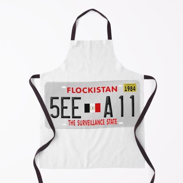 Item preview, Flockistan License Plate: 5EE A11 designed and sold by Karate Octopus.