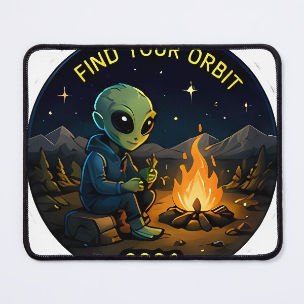 Item preview, Find Your Orbit 2026 — Alien Campfire designed and sold by ikramandco.