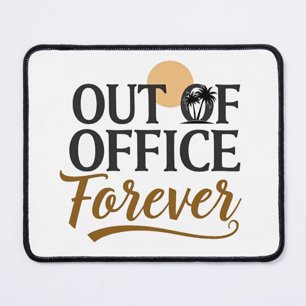 Item preview, Out of office forever palm trees retirement design designed and sold by Prints by Mat.