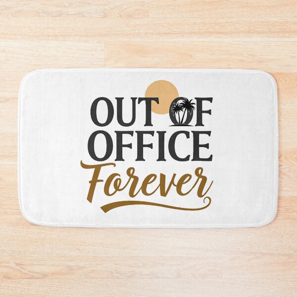 Item preview, Out of office forever palm trees retirement design designed and sold by Prints by Mat.
