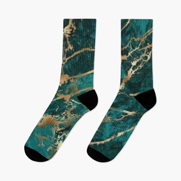 Item preview, Emerald Green and Gold Marble  designed and sold by ZedColors.
