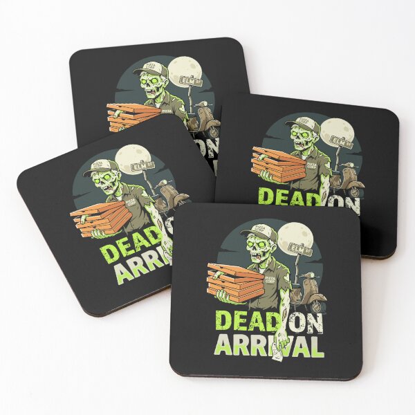Item preview, Dead On Arrival Funny Zombie Pizza Delivery Halloween designed and sold by Uglyandcute.