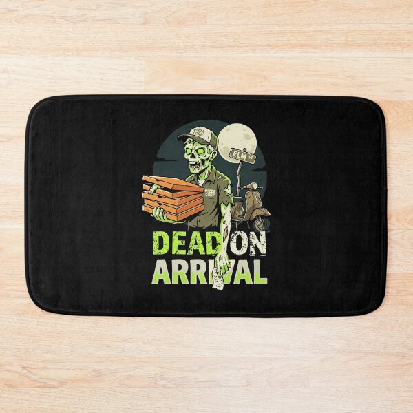 Item preview, Dead On Arrival Funny Zombie Pizza Delivery Halloween designed and sold by Uglyandcute.