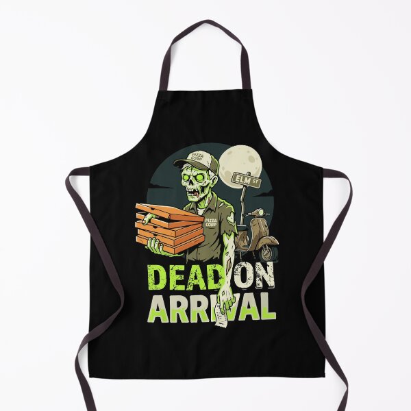 Item preview, Dead On Arrival Funny Zombie Pizza Delivery Halloween designed and sold by Uglyandcute.