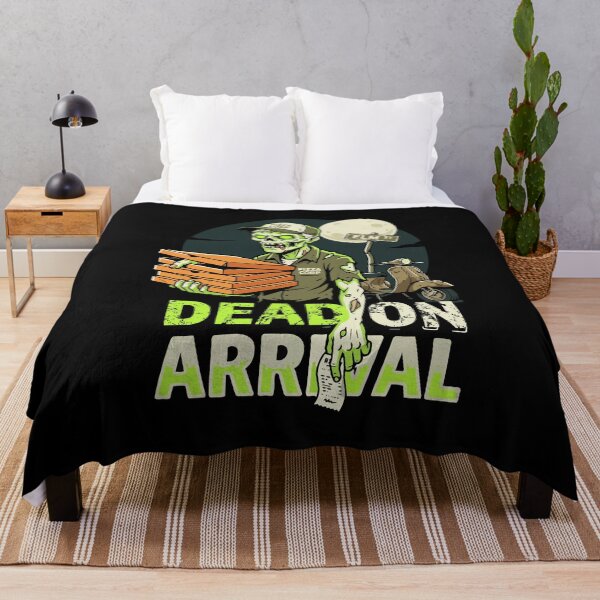 Item preview, Dead On Arrival Funny Zombie Pizza Delivery Halloween designed and sold by Uglyandcute.