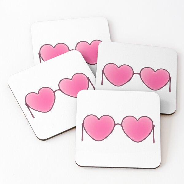 Item preview, Heart shaped retro sunglasses designed and sold by SummaGrove.