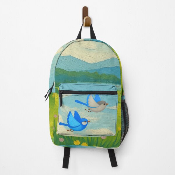 Item preview, Blue Birds designed and sold by LunaPrintable.