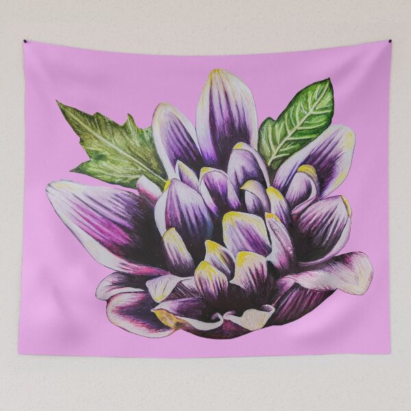 Item preview, Purple Chrysanthemum Shadow 4 designed and sold by nastiaart.