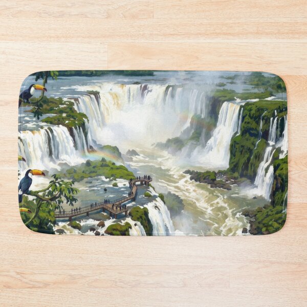 Item preview, Iguazu Falls designed and sold by RedPeaStudio.
