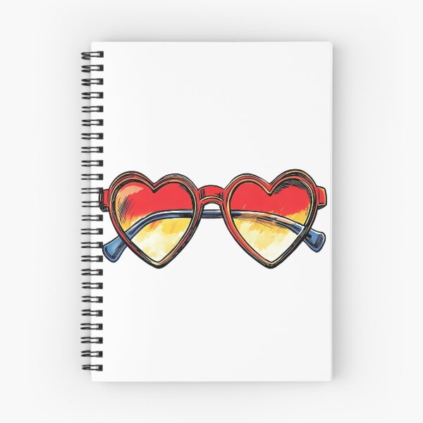 Item preview, Heart shaped retro disco sunglasses designed and sold by SummaGrove.
