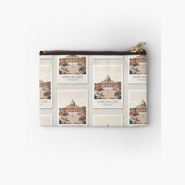 Item preview, Vatican City St. Peter’s Basilica & Square Travel Poster designed and sold by ElartedeNoel.