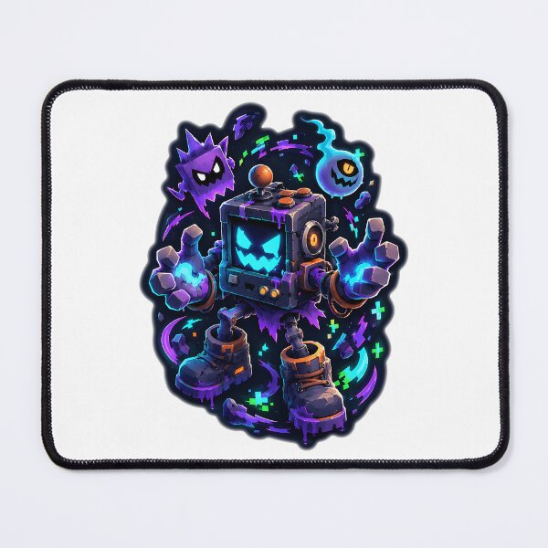 Item preview, Neon Arcade Monster Robot Gamer designed and sold by CarinaScarbroug.