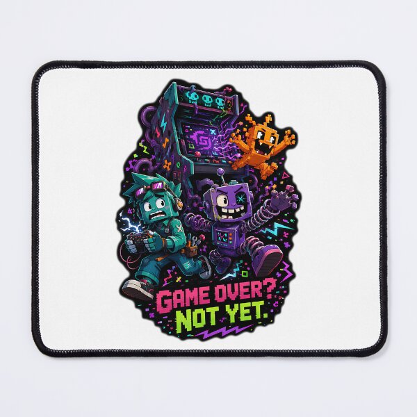 Item preview, Game Over Not Yet. designed and sold by CarinaScarbroug.
