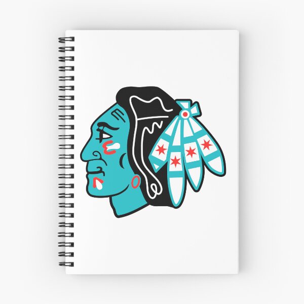 Item preview, Chicago Blackhawks Flag Feathers  designed and sold by ZamboniZingers.