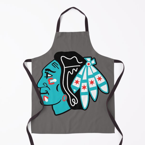Item preview, Chicago Blackhawks Flag Feathers  designed and sold by ZamboniZingers.