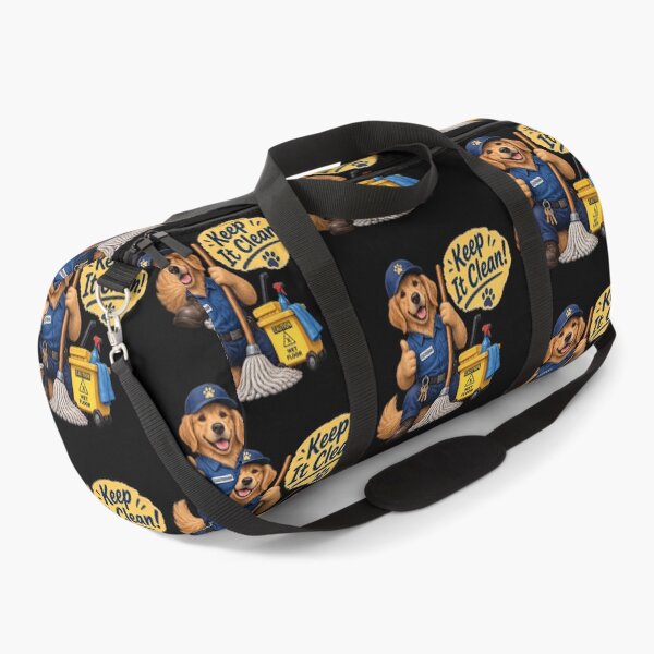 Item preview, Custodian Dog Keep it Clean 1A designed and sold by CrumbBumStudio.