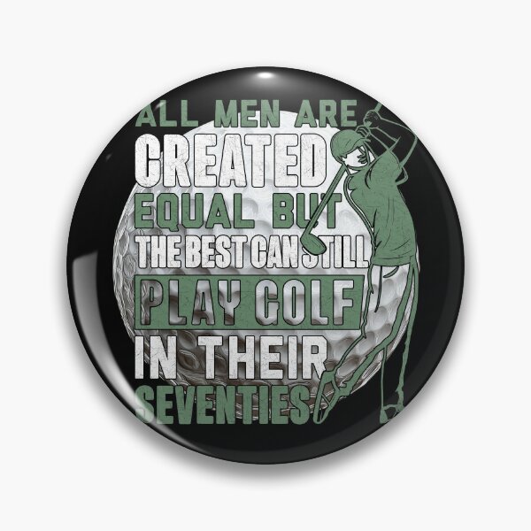 Item preview, Golf in Their Seventies – Vintage Senior Golfer Design designed and sold by Szpaku desart .