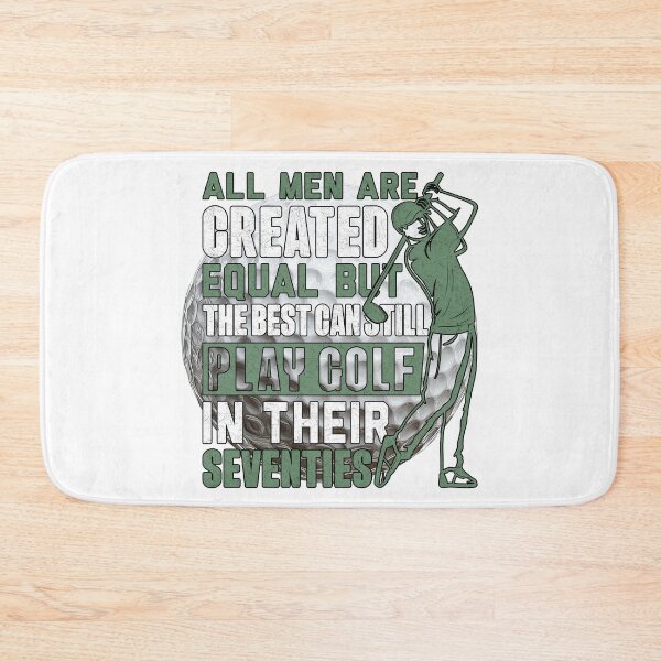 Item preview, Golf in Their Seventies – Vintage Senior Golfer Design designed and sold by Szpaku desart .