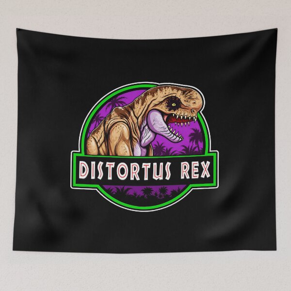 Item preview,  distortus rex jurassic logo rebirth drex dinosaurs  designed and sold by Blck-Acid-Devil.
