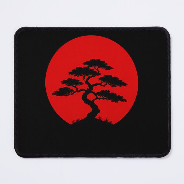 Item preview, Crimson Zen — Japanese Bonsai Sunset designed and sold by ZYVARENNE.