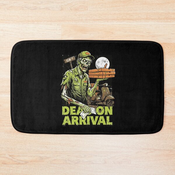 Item preview, Dead On Arrival Funny Zombie Pizza Delivery Halloween designed and sold by Uglyandcute.