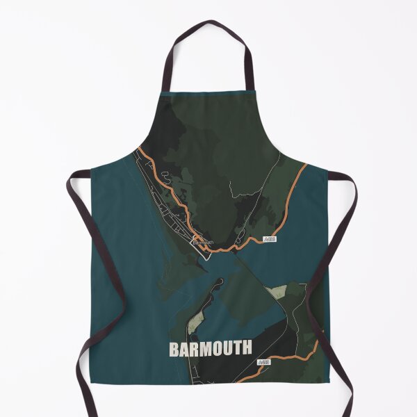 Item preview, Barmouth Map Poster - Dark Signal designed and sold by Patterned by Pixels.