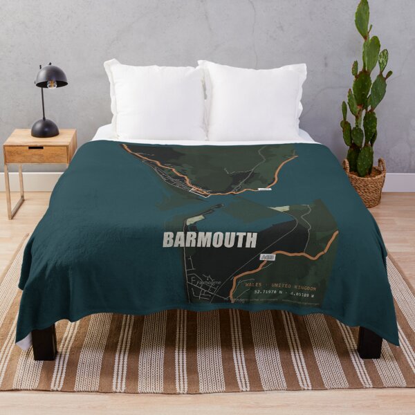 Item preview, Barmouth Map Poster - Dark Signal designed and sold by Patterned by Pixels.