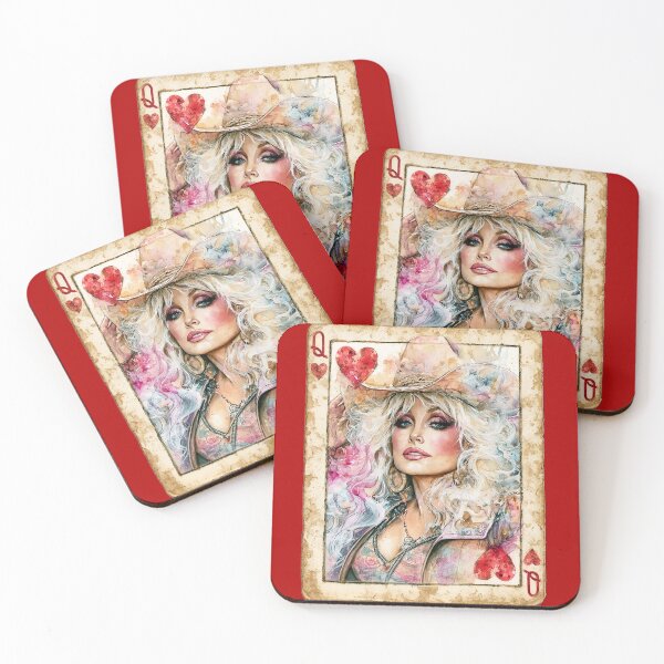 Item preview, Dolly Parton  Queen of Hearts designed and sold by BadaBlingLtd21.