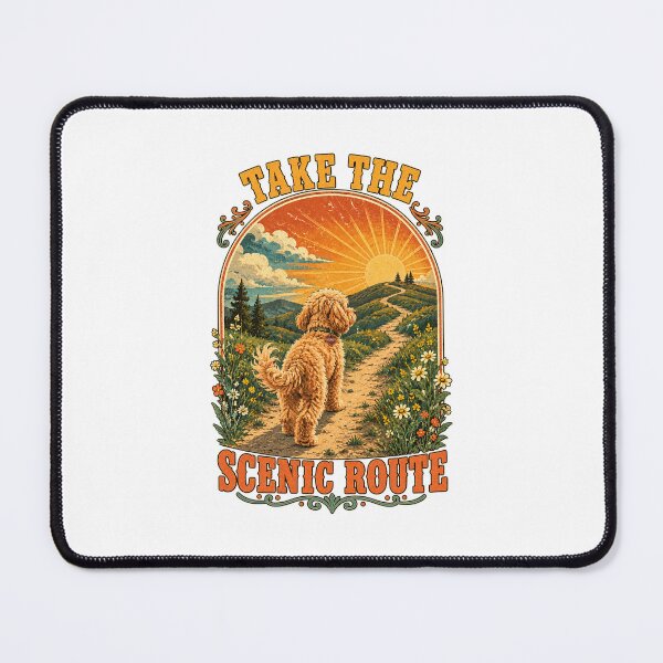 Item preview, Take the Scenic Route Cavapoo Adventure designed and sold by HoneytheCavapoo.