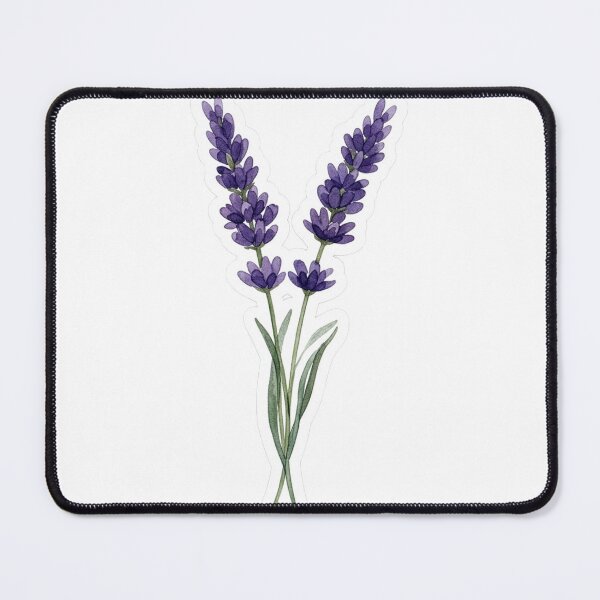 Item preview, Lavender Sprig Botanical Watercolor Illustration designed and sold by TheWildLanding.