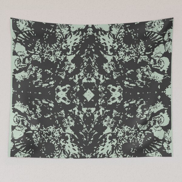 Item preview, Peppermint Maximalist Abstract Pattern Home Decor designed and sold by Nature's Patterns .