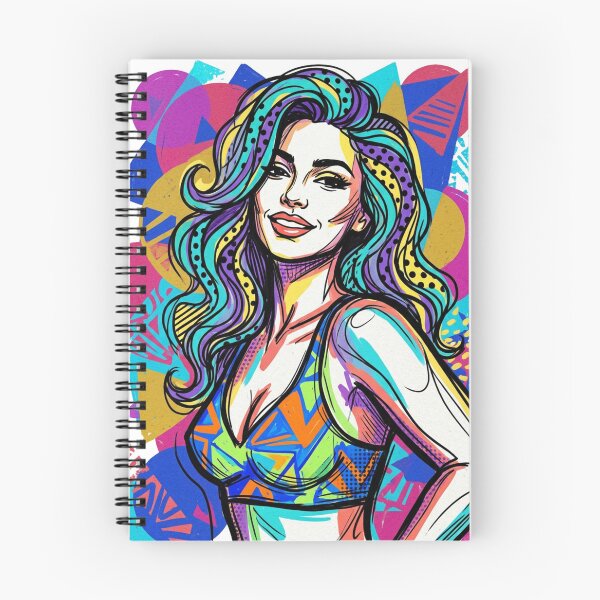 Item preview, Retro Pop Art Memphis Portrait of a Woman designed and sold by JonelleTshirts.